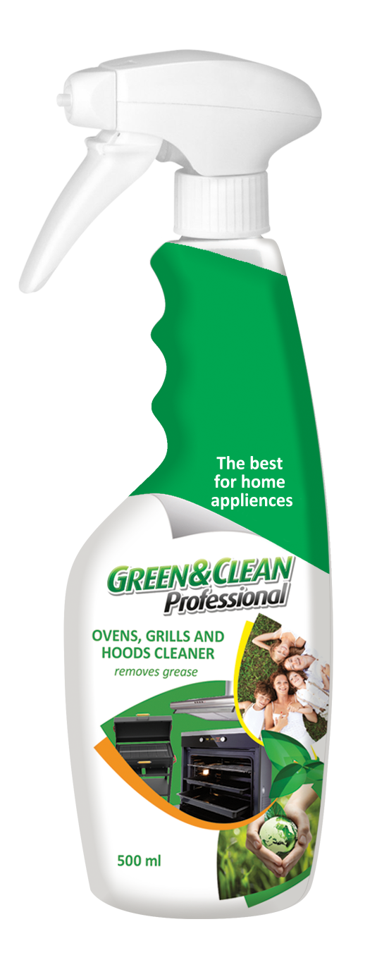 Засіб для чищення духовок, витяжок та грилів ТМ Green&Clean Professional 500 мл